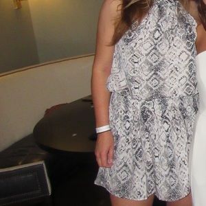 Snake Skin Turtle Neck dress size L